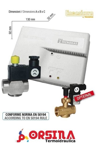 Kit rivelatore gas completo - kit,