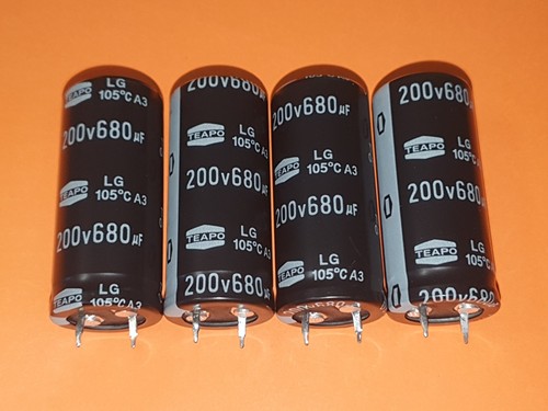 Elko 680μf 200v 105 - 4x,