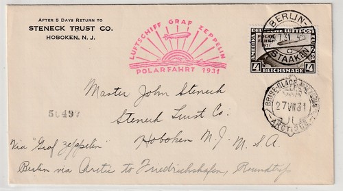 Viaggio polare zeppelin 1931 - polare,