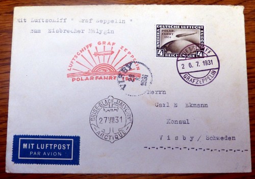Lettera viaggio polare 127 - viaggio, lz